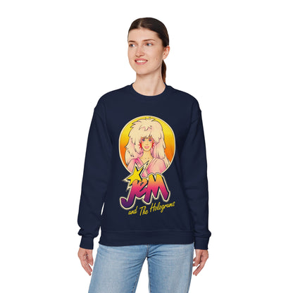 Jem and the Holograms (Oversized Graphic with Vintage Print Effect)