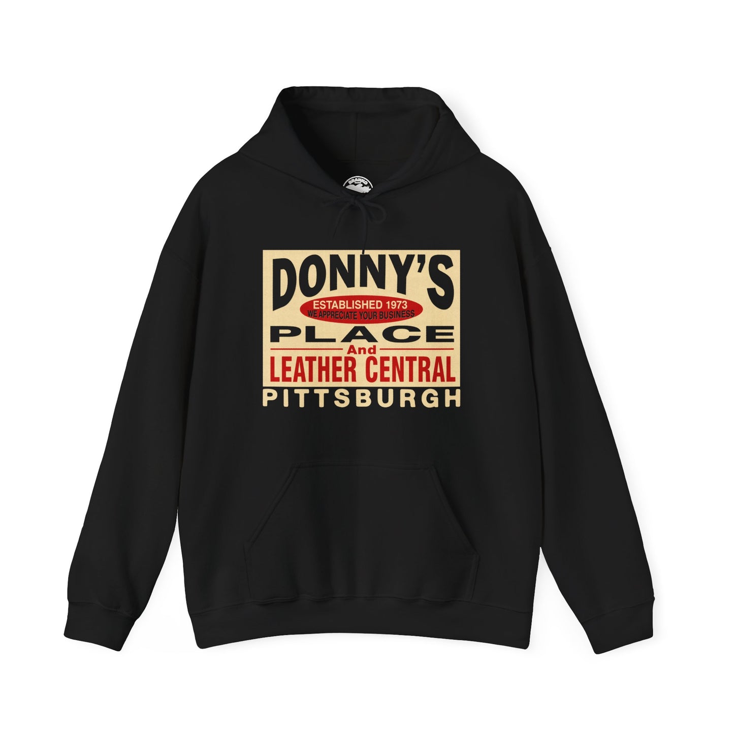 Donny's Place and Leather Central Hoodie (Iconic Pittsburgh Gay Bar/1973-2022)