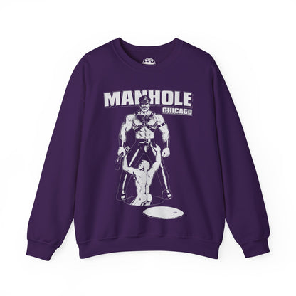 Manhole Chicago Sweatshirt (Chicago Leather Bar 70's and 80's)