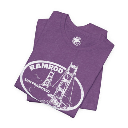 Ramrod San Francisco (San Francisco Leather & Cowboy Bar 1968-1983/Replica Promo Tee with Vintage Grunge Effect)