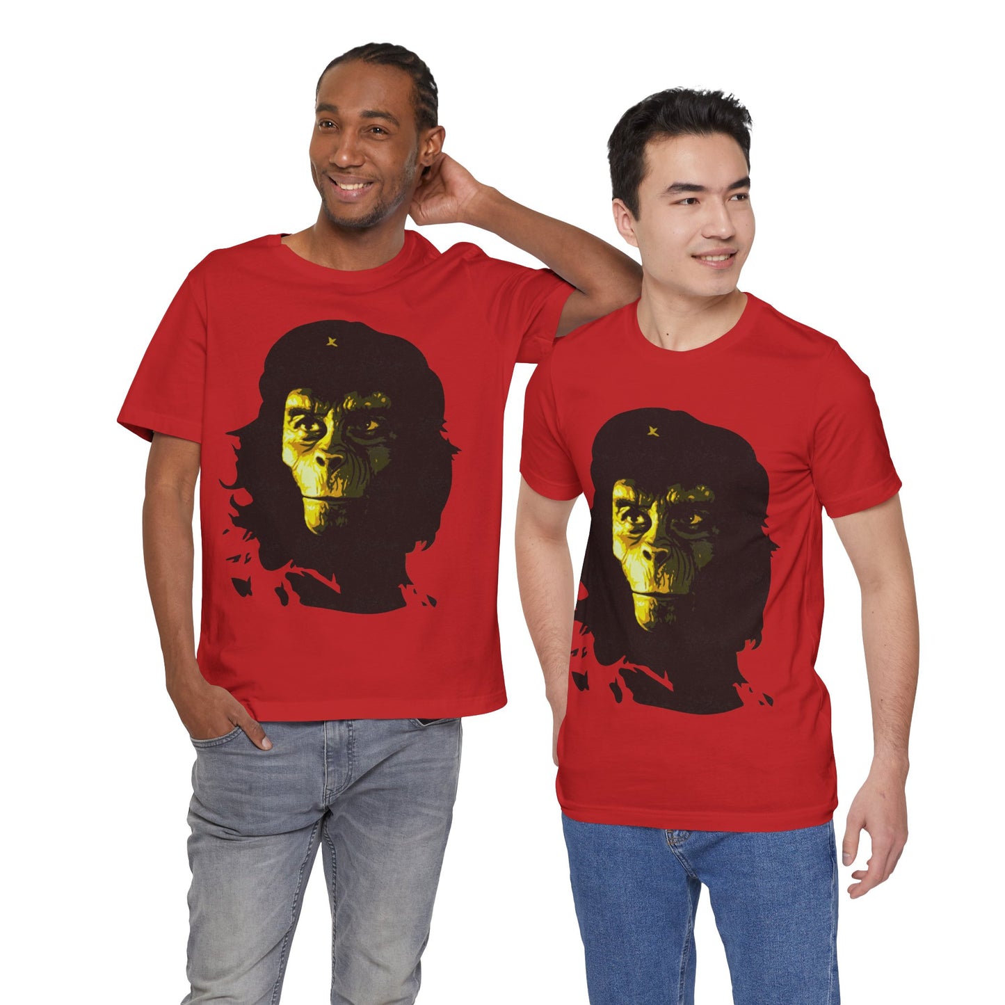 Galen (Planet of the Apes Che Guevara Style Portrait with Vintage Print Effect/Roddy McDowall)