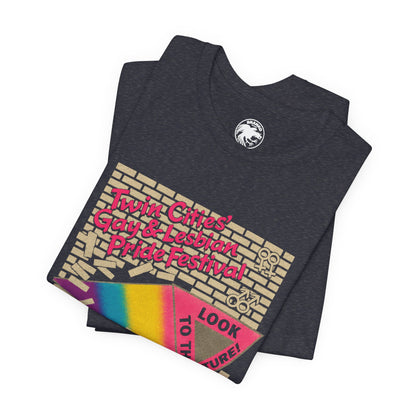 Twin Cities Gay & Lesbian Pride Festival (Replica Minneapolis St. Paul Souvenir Tee/1990)