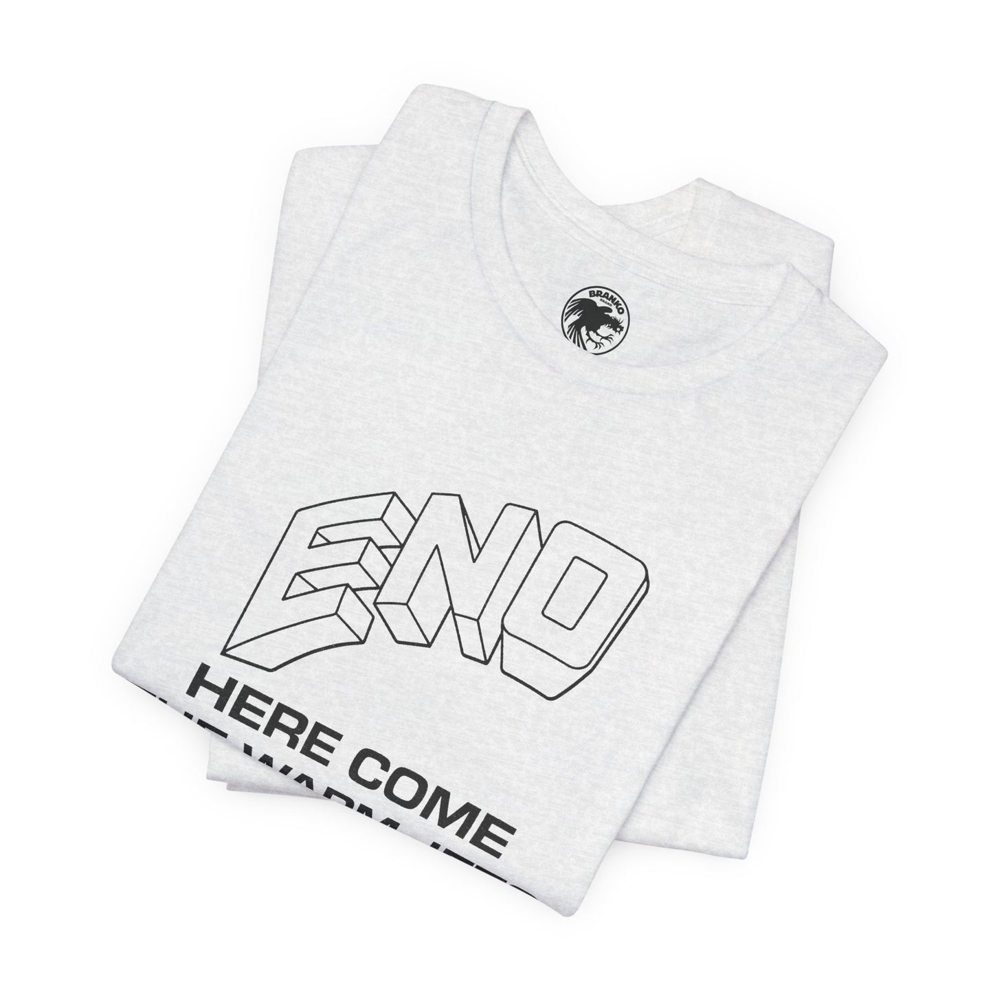 Brian Eno (Replica Early 70's Here Come the Warm Jets Promo Shirt/Eno Warm Jets)