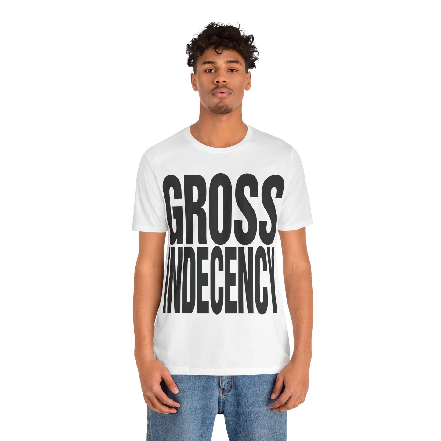 Gross Indecency (Katharine Hamnett Style Oversized Graphic)