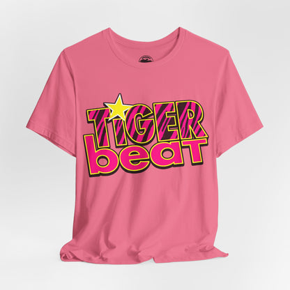 Tiger Beat (Replica Promo Shirt/80's and 90's Oversized Logo)
