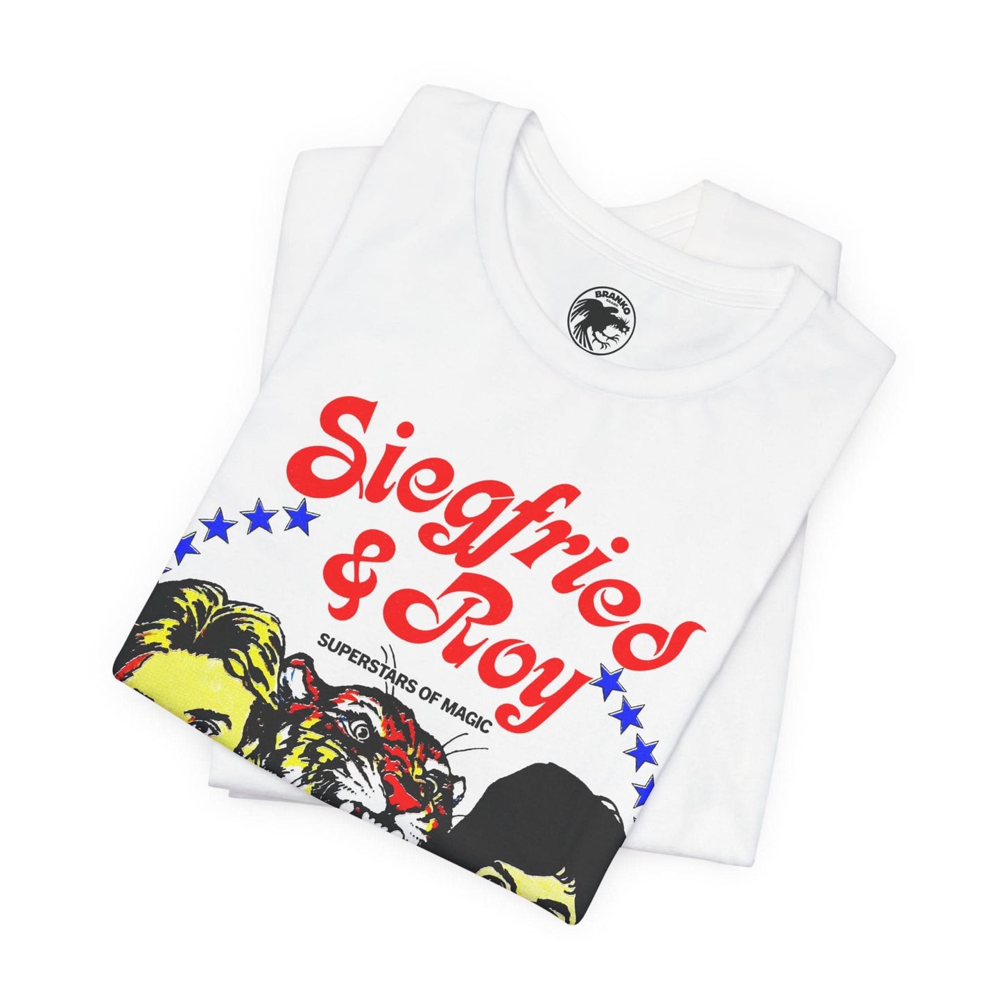 Siegfried & Roy (Replica Early 80's Souvenir Shirt/Beyond Belief/Frontier in Las Vegas)