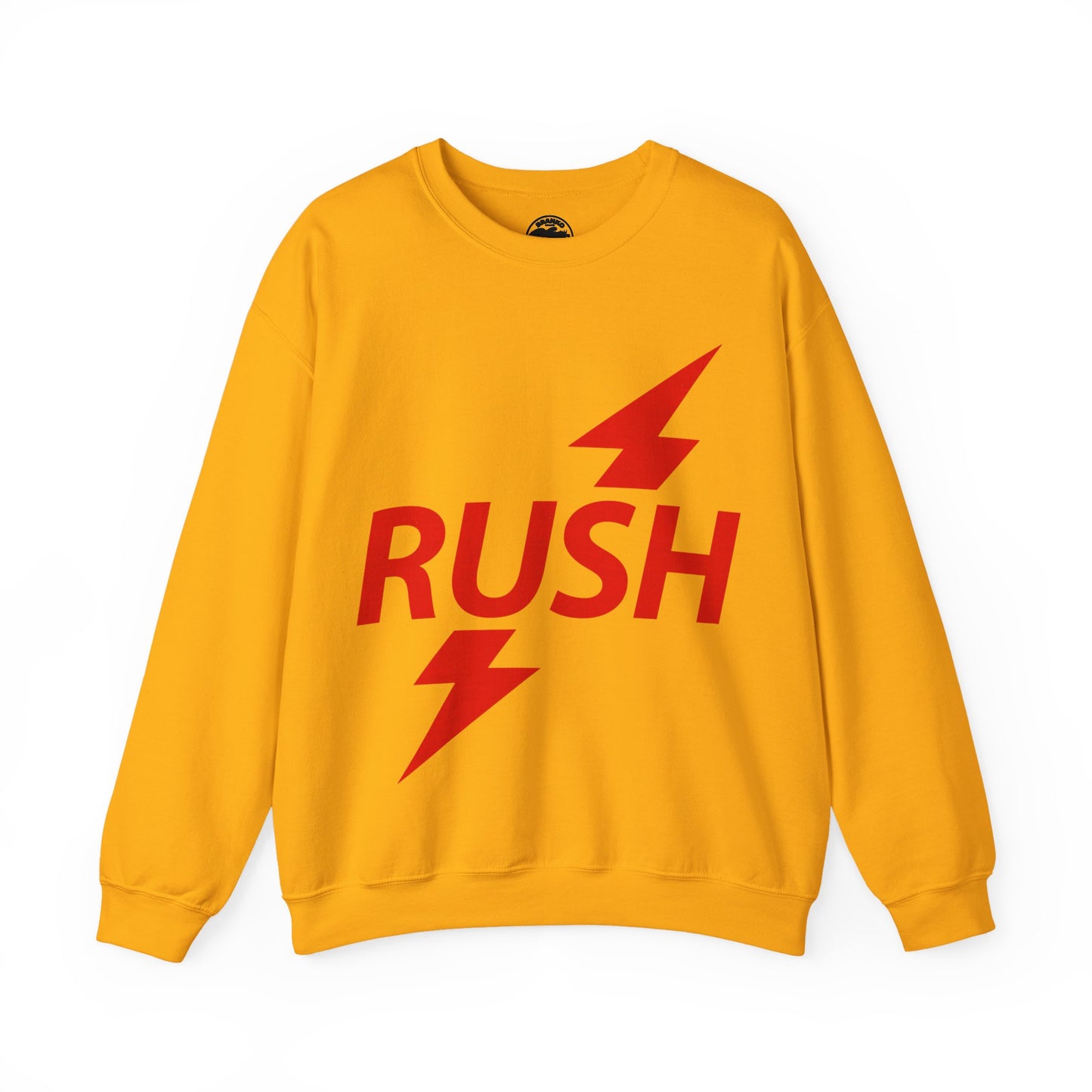 Rush Poppers Sweatshirt (Logo with Vintage Print Effect)