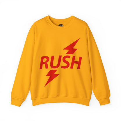 Rush Poppers Sweatshirt (Logo with Vintage Print Effect)