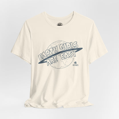 Earth Girls Are Easy (Replica Promo Shirt with Vintage Print Effect)