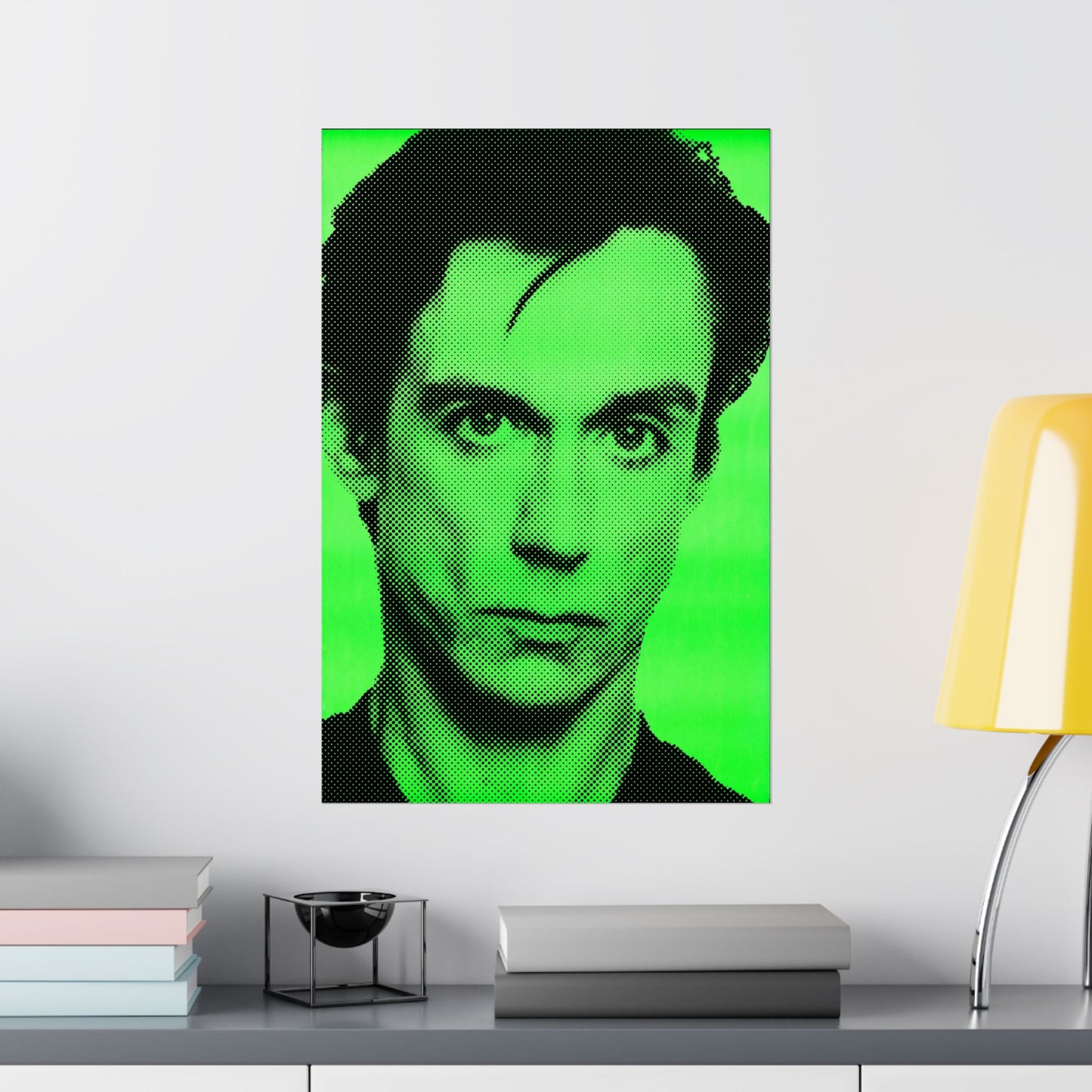 Iggy Pop Poster (Large Graphic Poster with Vintage Print Effect)