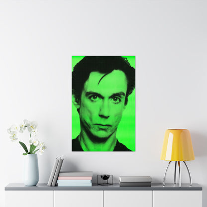 Iggy Pop Poster (Large Graphic Poster with Vintage Print Effect)