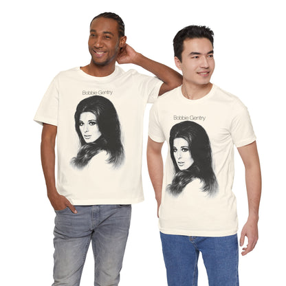 Bobbie Gentry (Oversized Portrait with Vintage Print Effect)