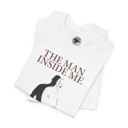 The Man Inside Me by Tobias Fünke (Book Cover Graphic with Vintage Print Effect/Arrested Development)