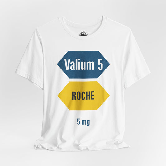 Valium (70's Label with Vintage Print Effect/Valium Shirt)