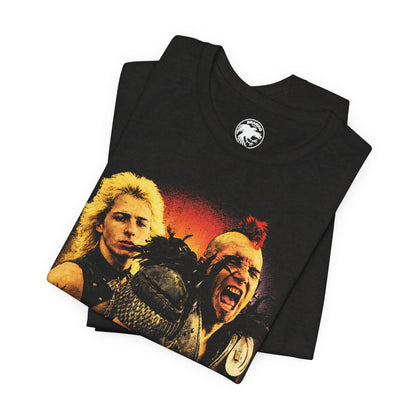 Wez & the Golden Youth (Graphic with Vintage Print Effect/Road Warrior/Mad Max 2)