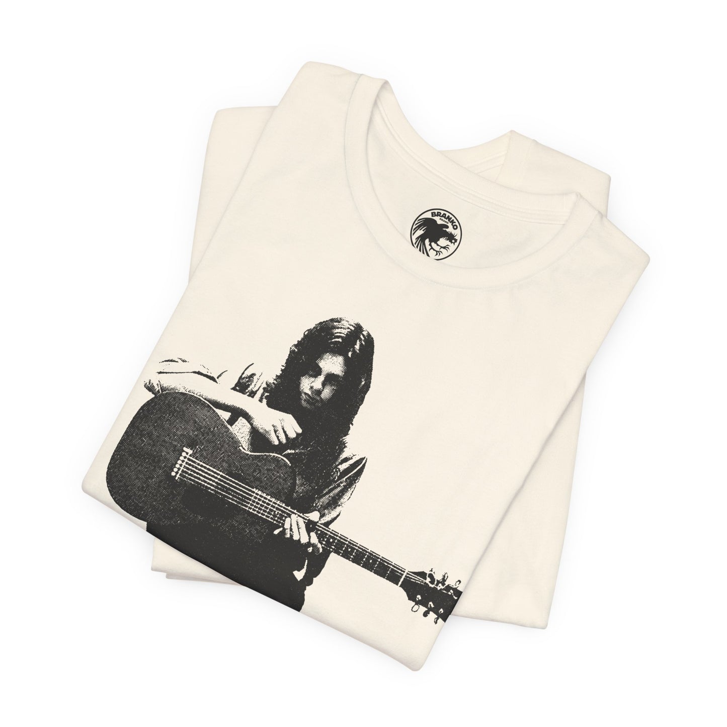 Nick Drake (Oversized Bryter Later Image with Vintage Grunge Effect)