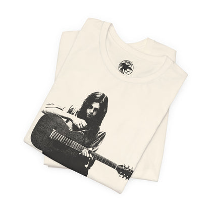 Nick Drake (Oversized Bryter Later Image with Vintage Grunge Effect)
