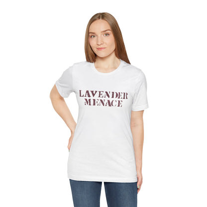 Lavender Menace (Replica Lesbian Protest Tee)