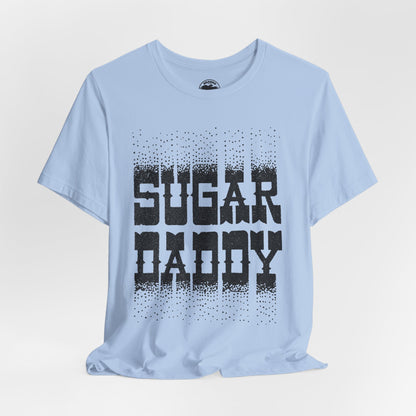 Sugar Daddy (Replica 70's Iron on Transfer Graphic with Vintage Print Effect/Gay Daddy)