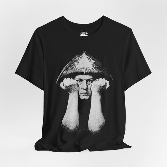 Aleister Crowley (Oversized Graphic with Vintage Print Effect)