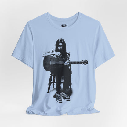 Nick Drake (Oversized Bryter Later Image with Vintage Grunge Effect)