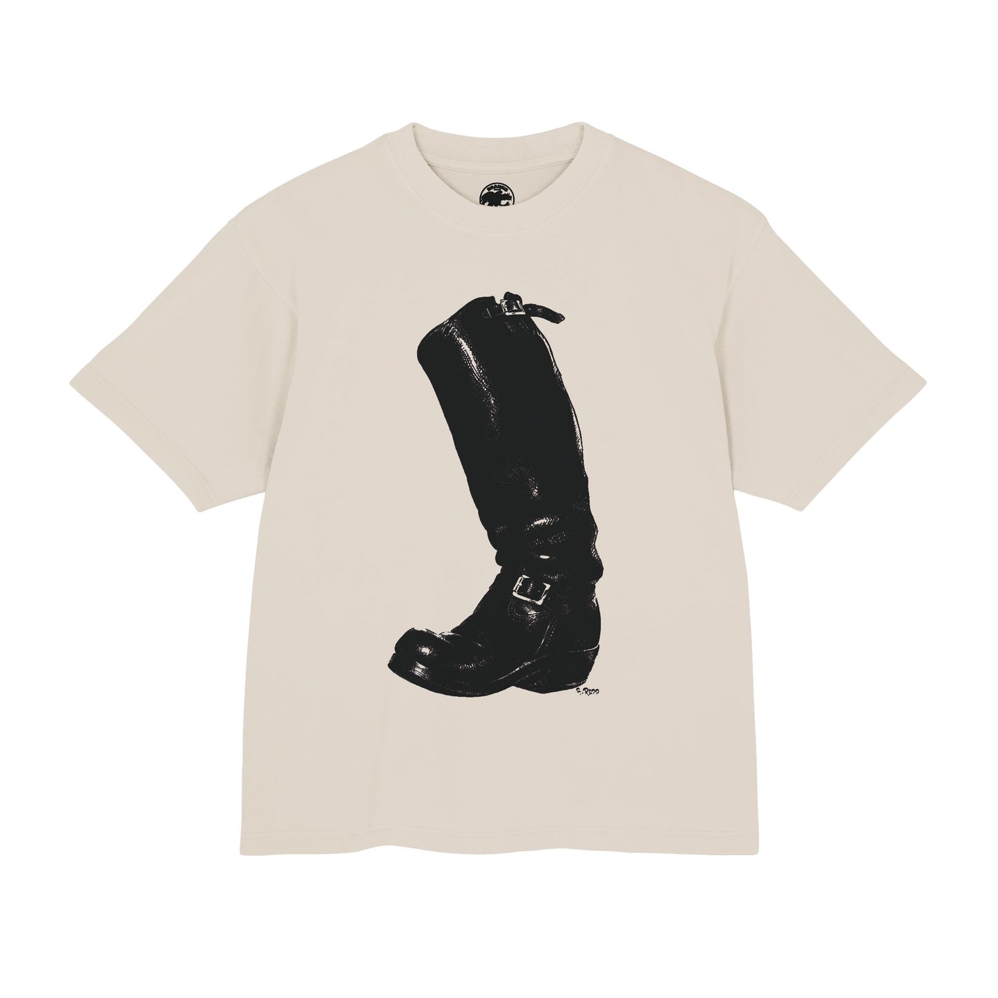 Boot by Bruce Rapp (Special Edition Boxy Heavy Tee/260 GSM/100% Combed Cotton)