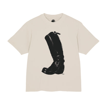 Boot by Bruce Rapp (Special Edition Boxy Heavy Tee/260 GSM/100% Combed Cotton)
