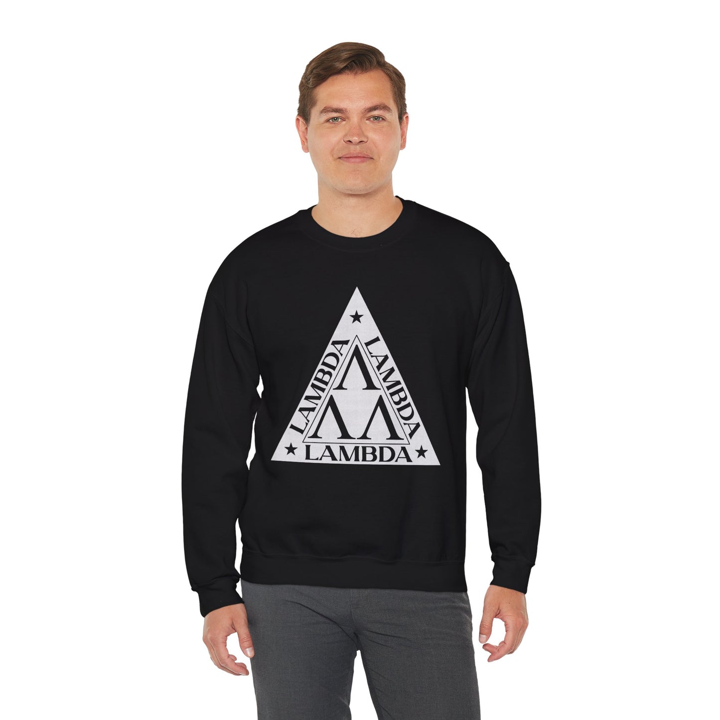 Lambda Lambda Lambda Sweatshirt  (Revenge of the Nerds Shirt/Tri-Lam)