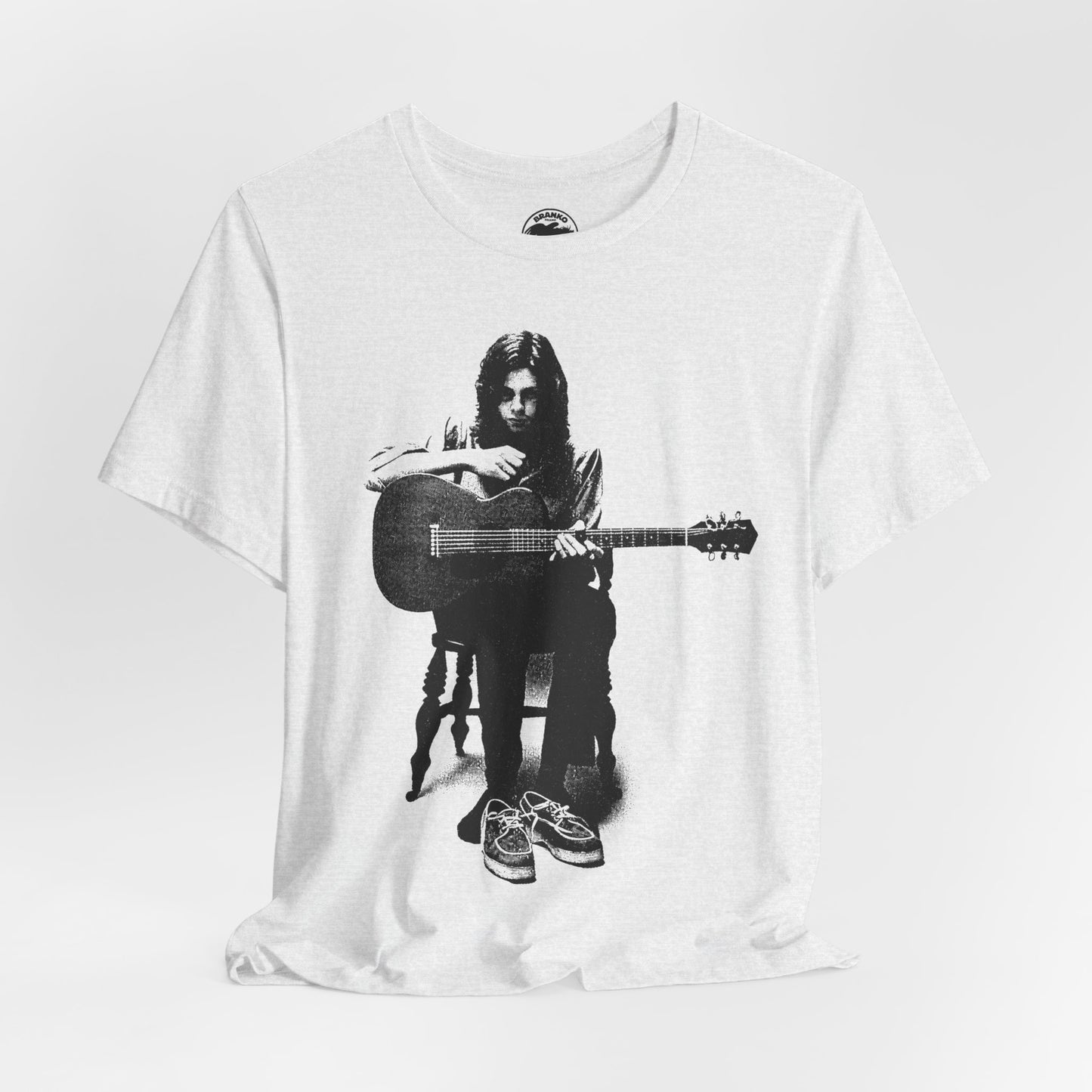Nick Drake (Oversized Bryter Later Image with Vintage Grunge Effect)