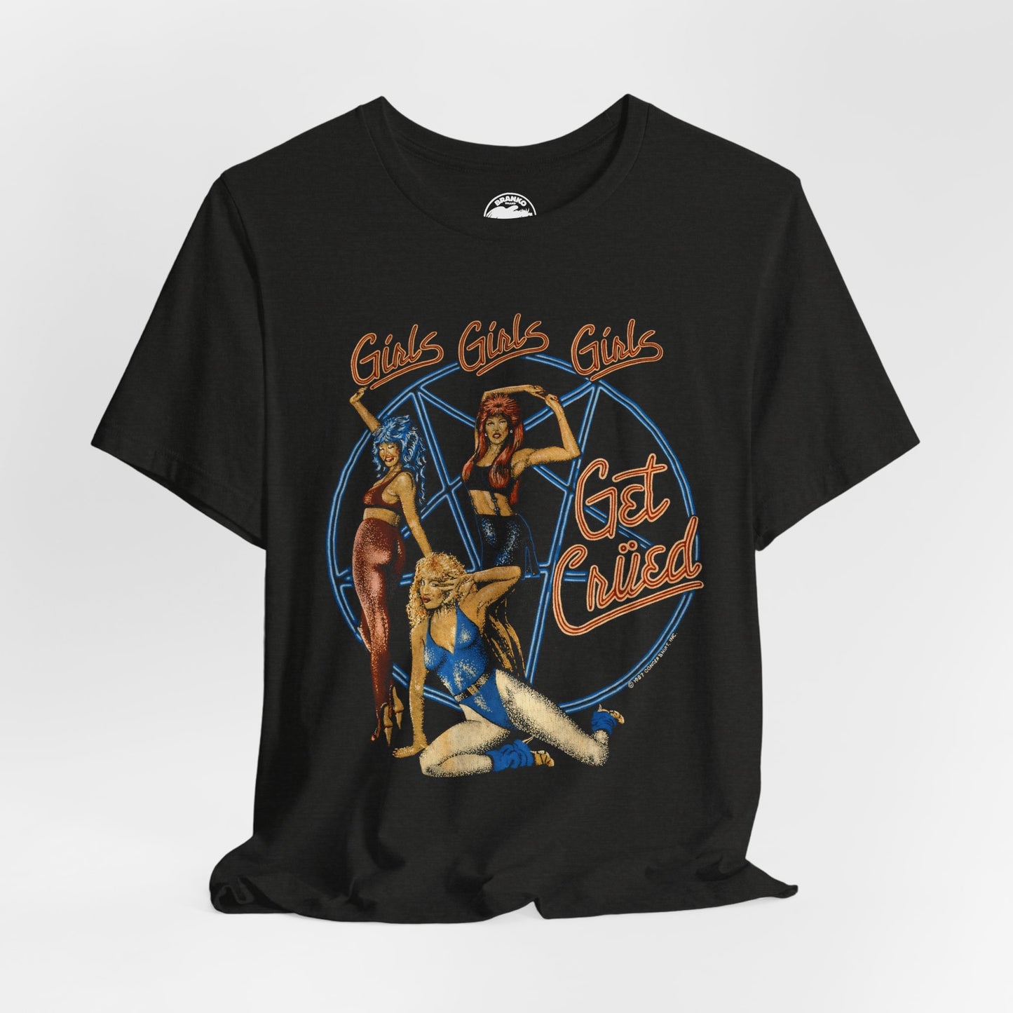 Mötley Crüe (Replica Girls, Girls, Girls Promo Tee/1987)