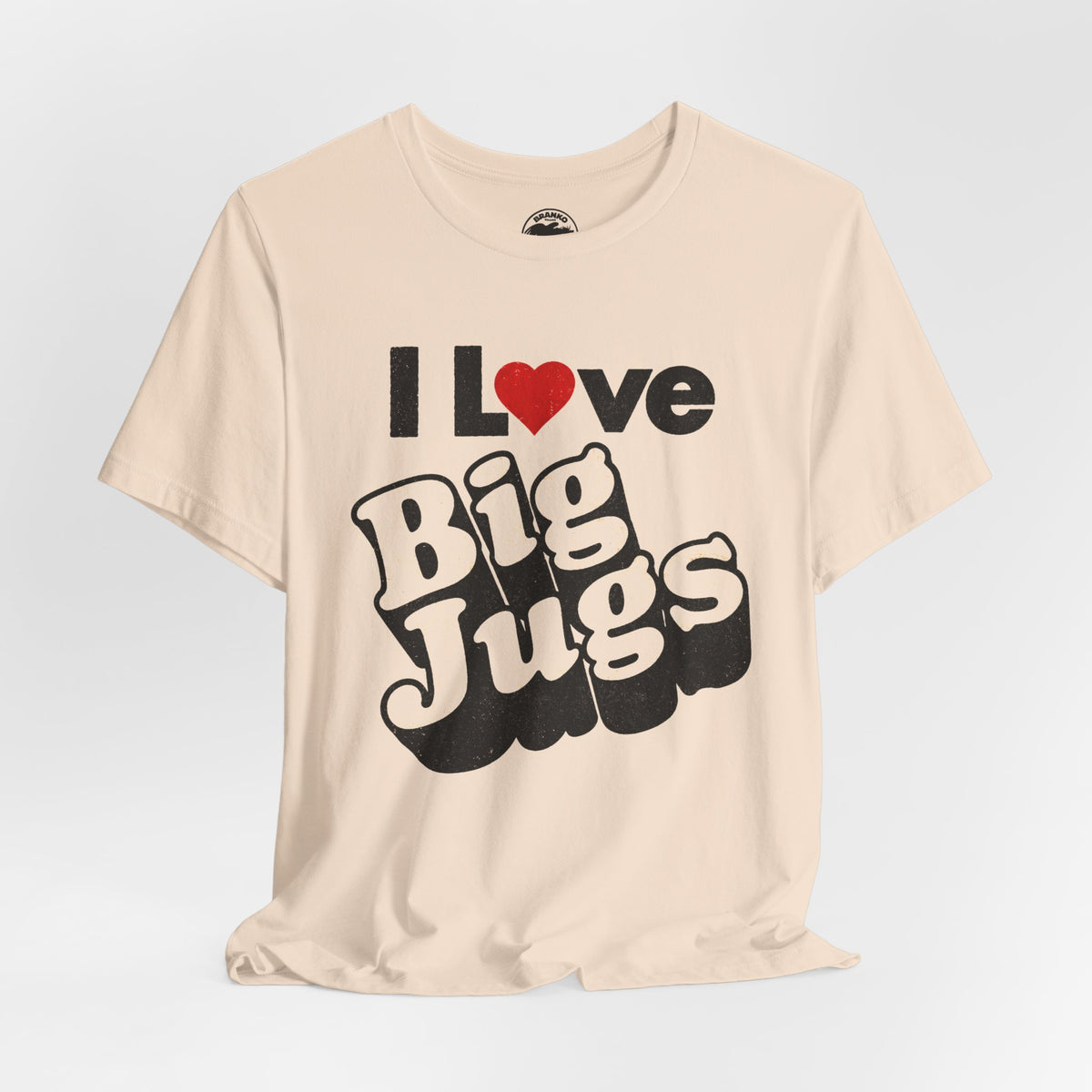 I Love Big Jugs (Replica 70's Novelty Shirt)