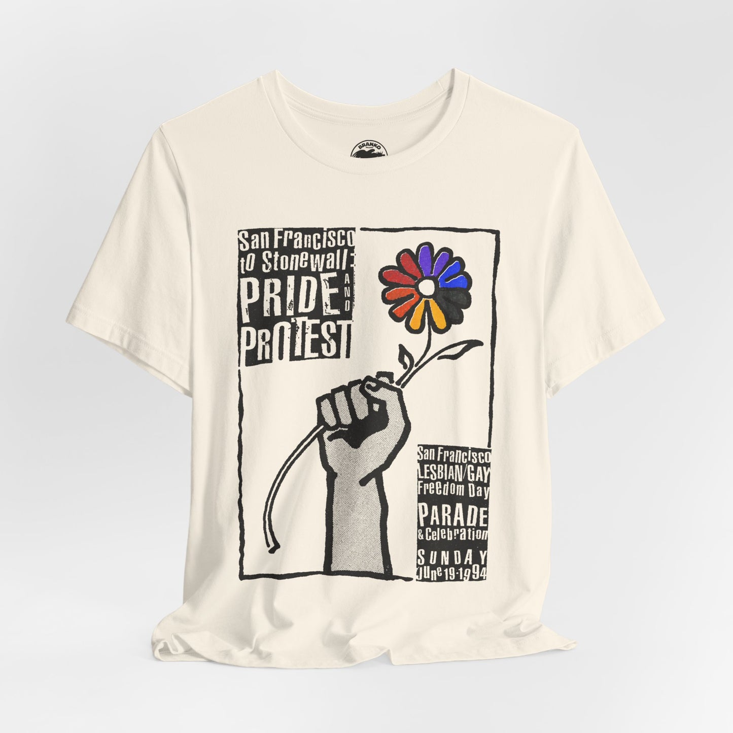 San Francisco Lesbian & Gay Freedom Day  (Replica Promo Shirt/June 19, 1994)