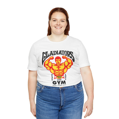 Gladiators Gym (Replica Promo Tee/New York City Gym/Lower East Side Icon and Landmark)