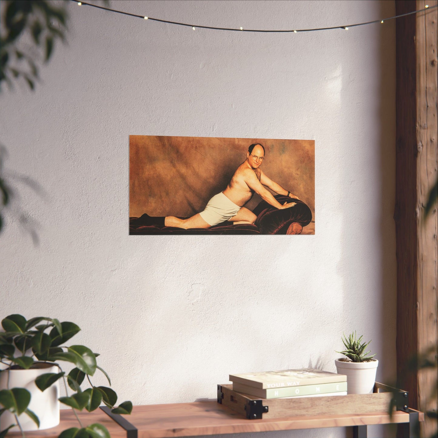 The Timeless Art of Seduction (George Costanza Glamour Photo/Seinfeld Poster)