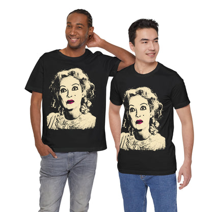 What Ever Happened to Baby Jane? (Graphic with Vintage Print Effect/Bette Davis as Baby Jane)