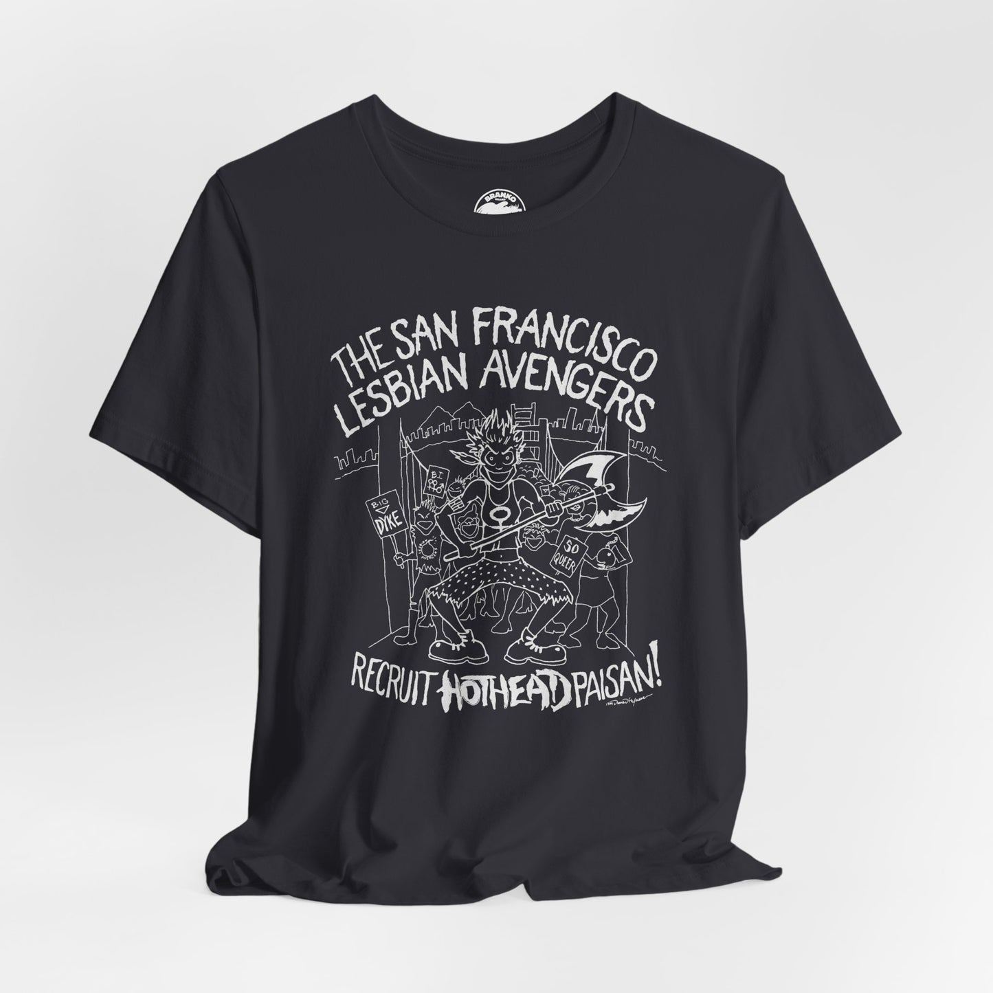 San Francisco Lesbian Avengers (Replica Protest Shirt/Mid-90's)