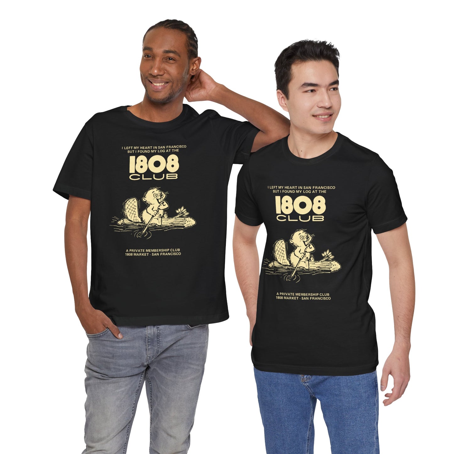 1808 Club (San Francisco Private Gay Sex Club/70's to 90's/Replica Promo Shirt)