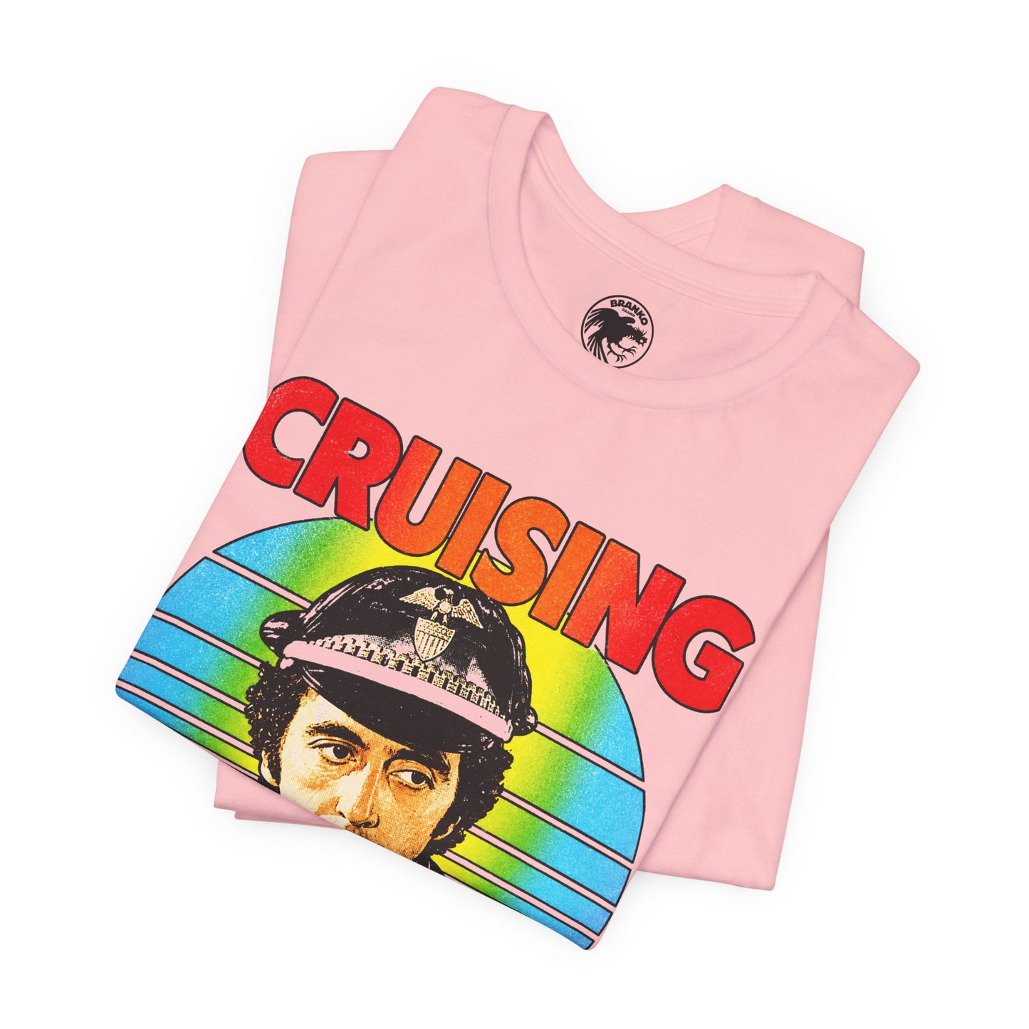 Cruising (70's Style Graphic with Vintage Print Effect/Al Pacino/William Friedkin)