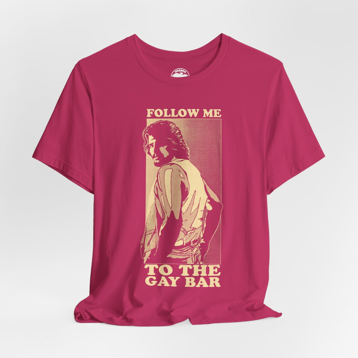 Follow Me to the Gay Bar (Custom Vintage Style Print)