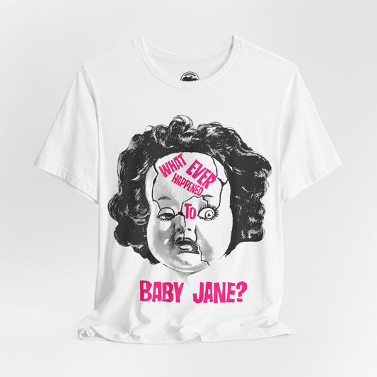 What Ever Happened to Baby Jane? (Cracked Doll Head Graphic/Bette Davis/Joan Crawford)