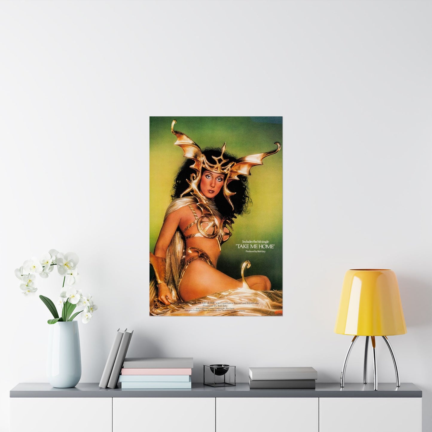 Cher Poster (Take Me Home Promo Reprint/1979)