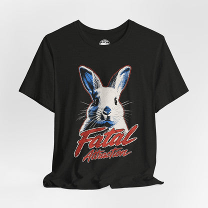Fatal Attraction Bunny Tee (1987 Thriller/Glenn Close/Michael Douglas)