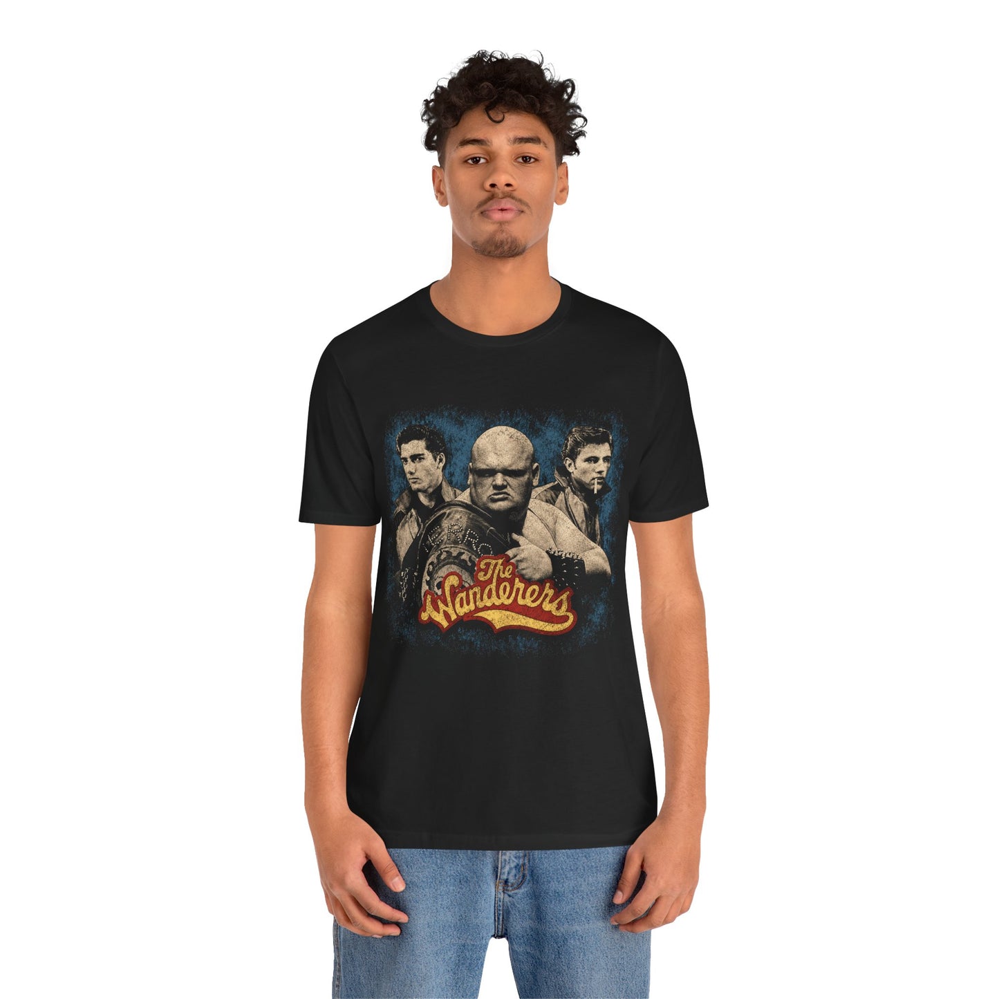 The Wanderers (Richie, Terror and Buddy/Graphic with Vintage Rock Tee Effect)