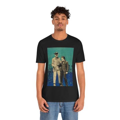 Midnight Cowboy (Graphic with Vintage Print Effect/Joe Buck and Ratso Rizzo/Midnight Cowboy Shirt)
