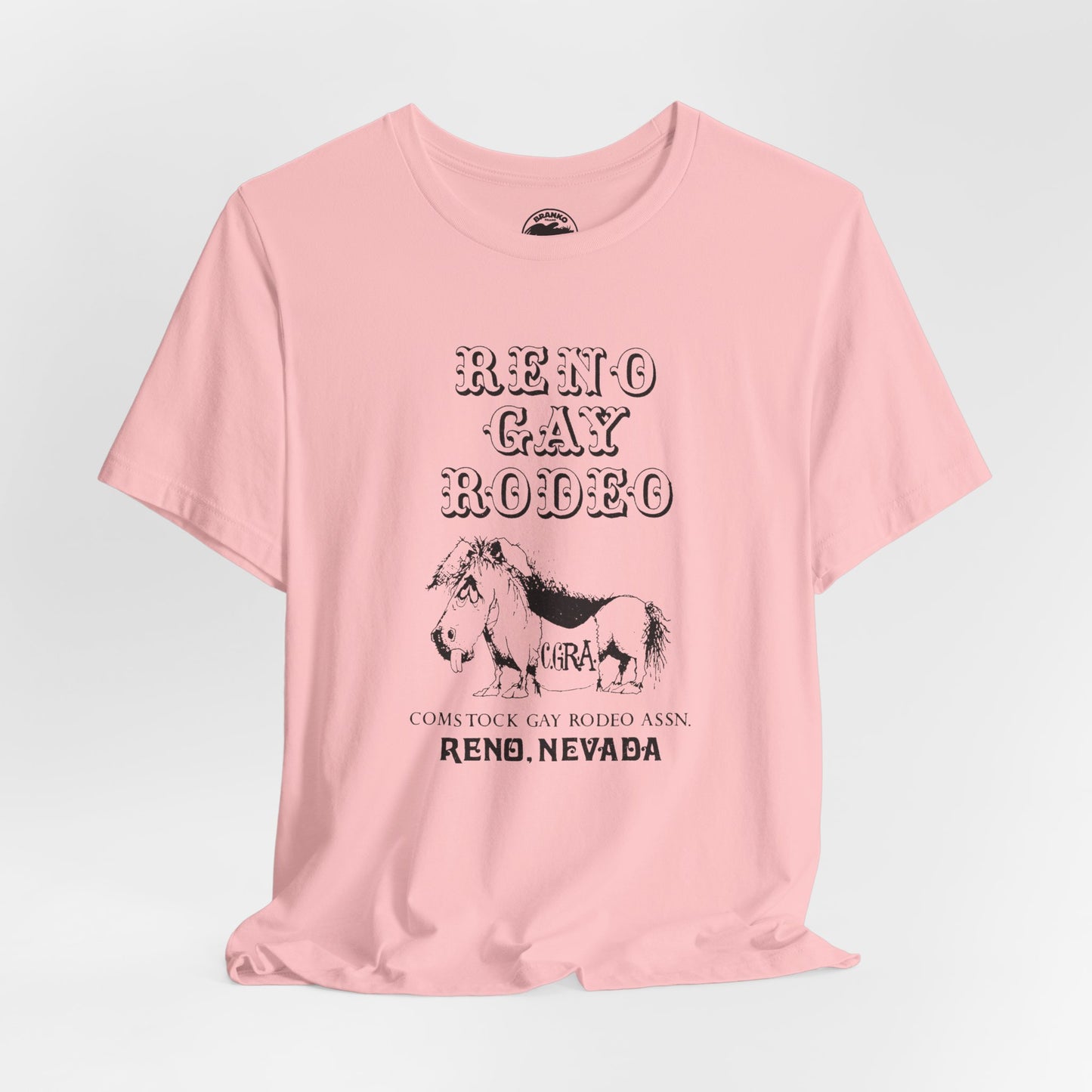 Reno Gay Rodeo (Replica Souvenir Tee/1980s)