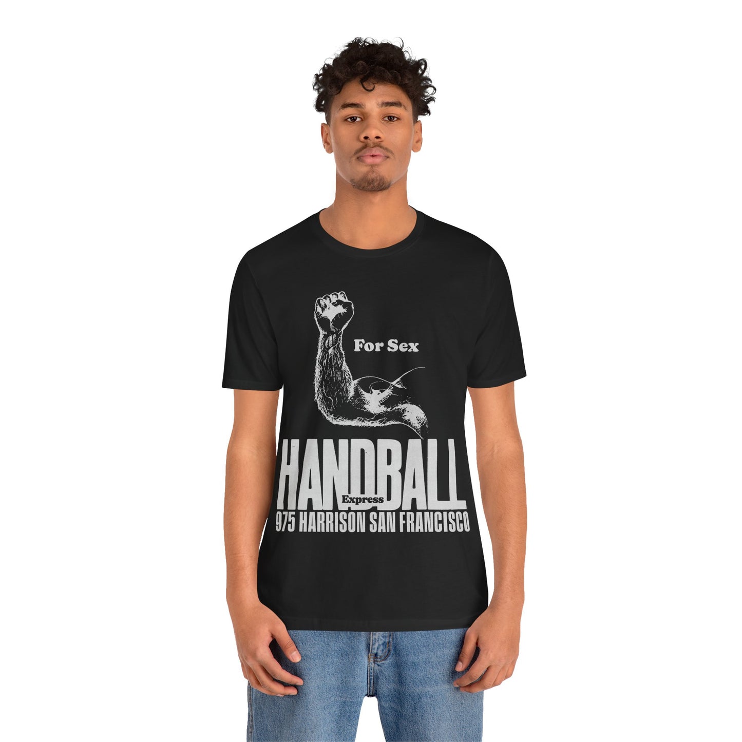 Handball Express Logo (San Francisco Gay Bathhouse and Sex Club/70's and 80's)