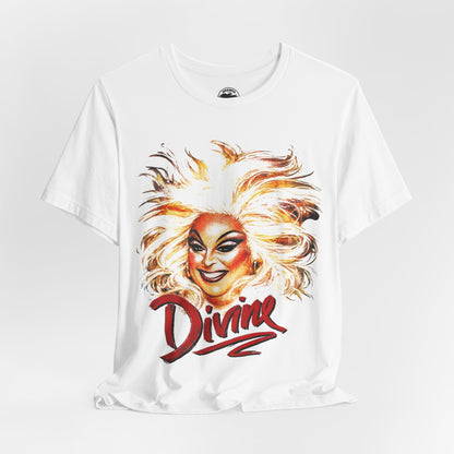 Divine (Replica 80's Tee with Vintage Print Effect)