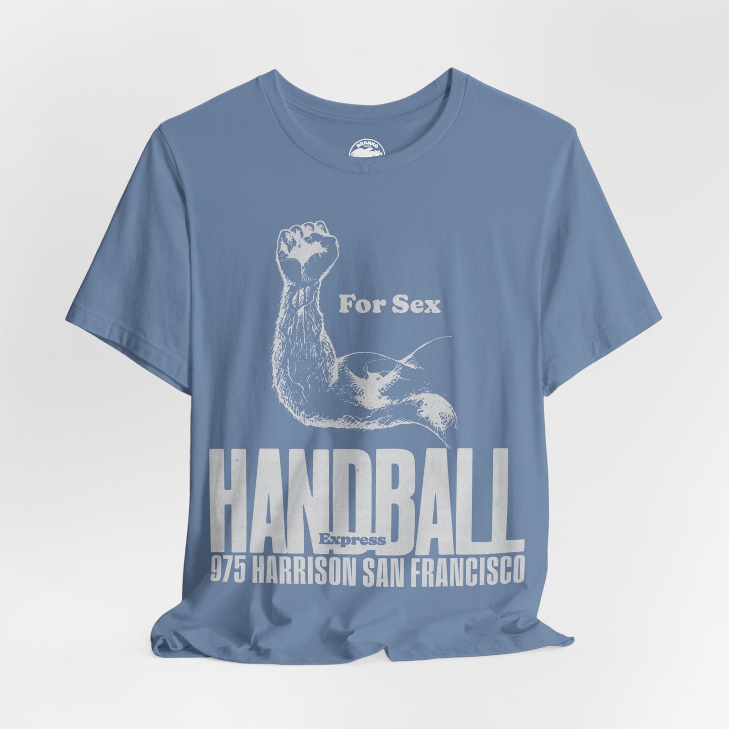 Handball Express Logo (San Francisco Gay Bathhouse and Sex Club/70's and 80's)