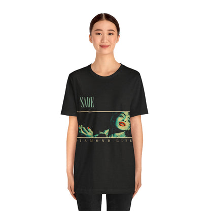 Sade (Diamond Life Pop Art Treatment with Vintage Print Effect/Sade Shirt)
