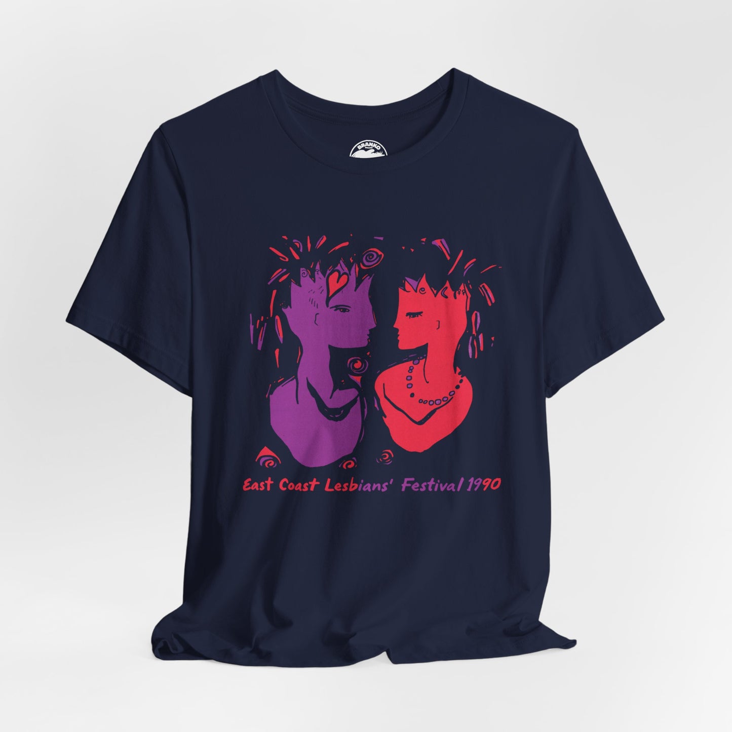 East Coast Lesbians' Festival (Replica 1990 Promo Shirt)